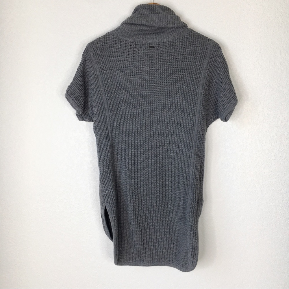UGG Gray Selby Short Sleeve Cowl Neck Sweater - Picture 10 of 10